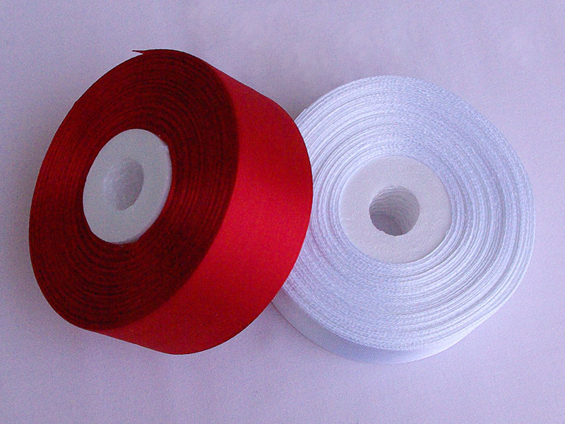 テープカット用テープ 紅/白1m