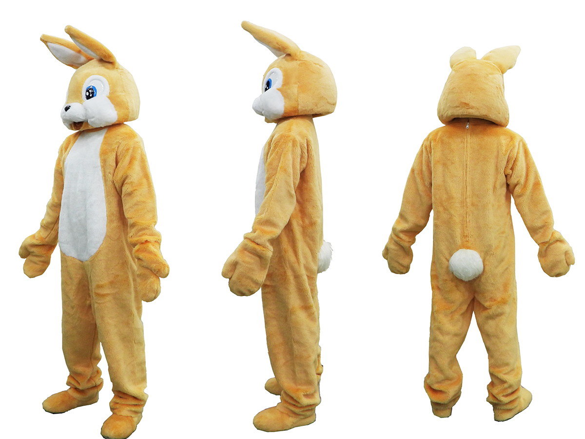 動物着ぐるみ・オレンジバニー(うさぎ)
