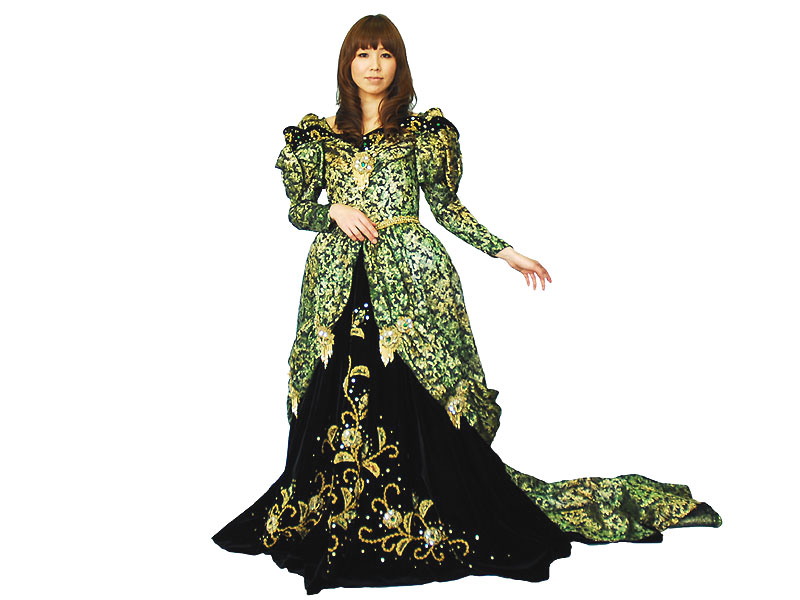 風と共に去りぬのスカーレット風ドレスDX仮装衣装