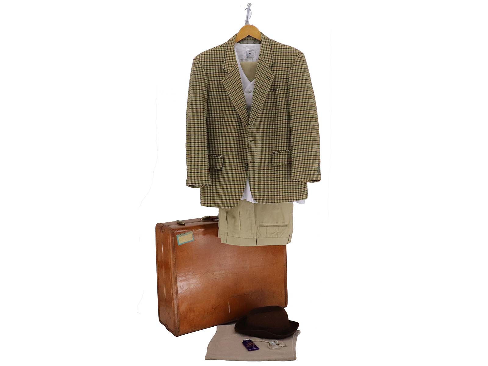 衣装 寅さんセット(ズボン茶)