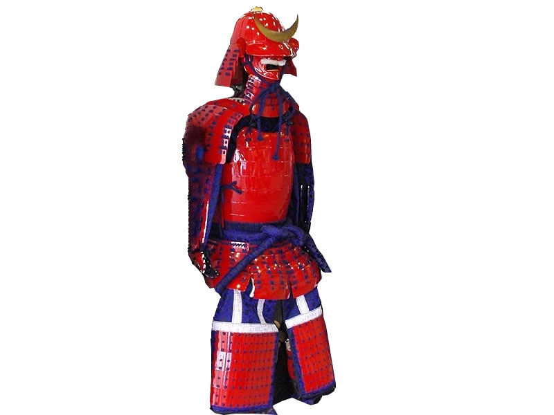 軍配付・戦国武将鎧兜甲冑 赤備(あかぞなえ)